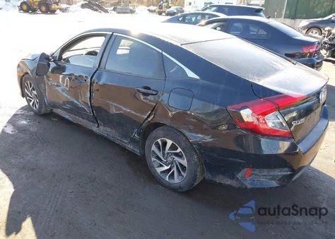 2016 Honda Civic Ex из США, поврежденный, VIN 19XFC2F70GE244315